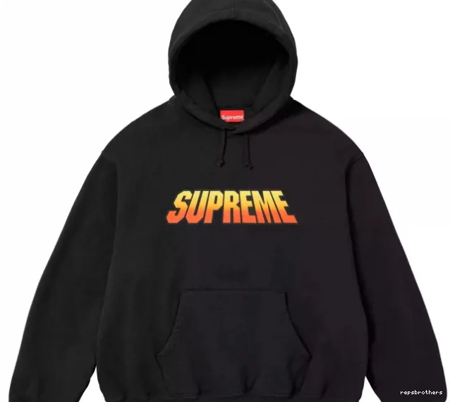 Gradient S M Brown XL SS24 Hoodie Black Blue GRADIENT L Logo HOODED 0501